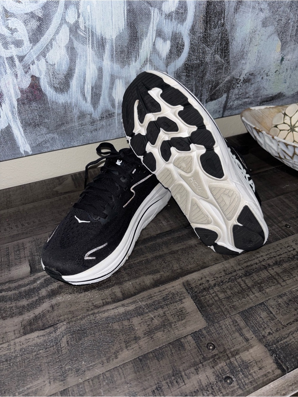 Hoka Clifton 10 athletic shoes WOMENS SZ 7 - Picture 7 of 16